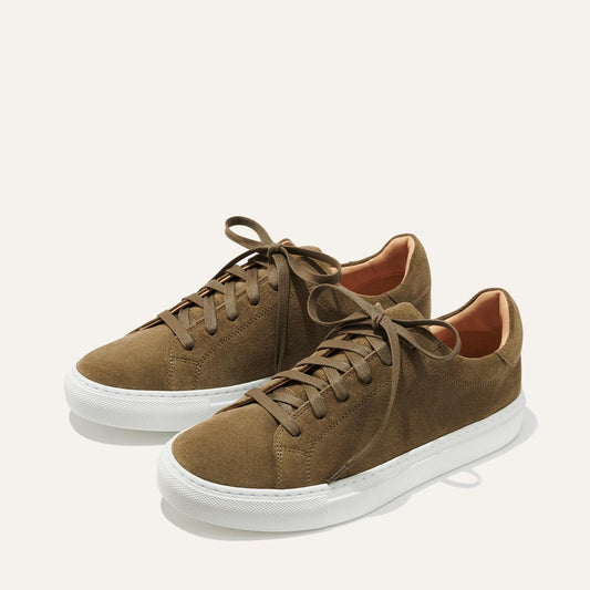 The Sneaker - Sage Suede